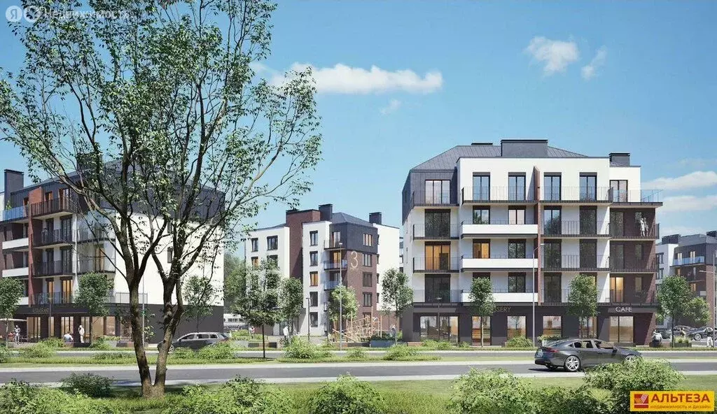 1-комнатная квартира: Светлогорск, Ольховая улица, 32к7 (37.79 м) - Фото 2