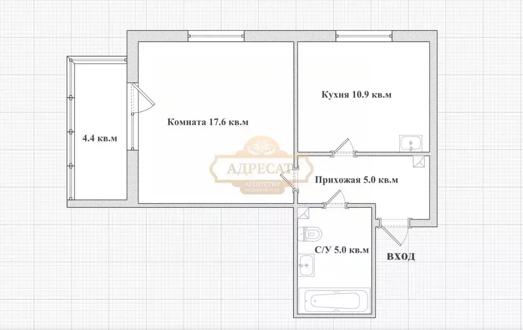 1-к кв. Санкт-Петербург Усть-Славянка тер., просп. Советский, 36к2 ... - Фото 2