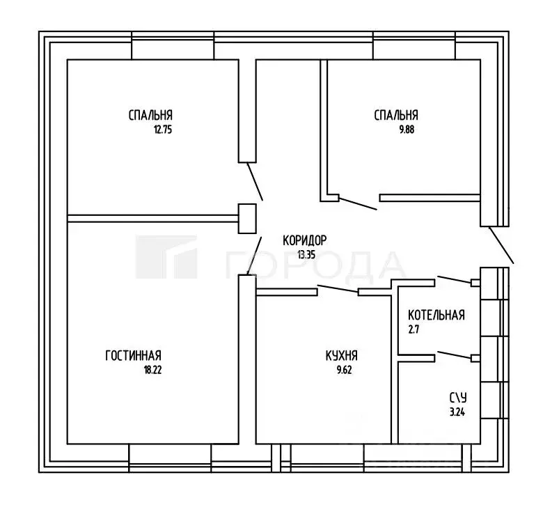 Дом в Томская область, Томский район, с. Корнилово  (112 м) - Фото 2