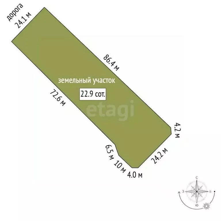 Участок в Ярославская область, Ярославский муниципальный округ, д. ... - Фото 1