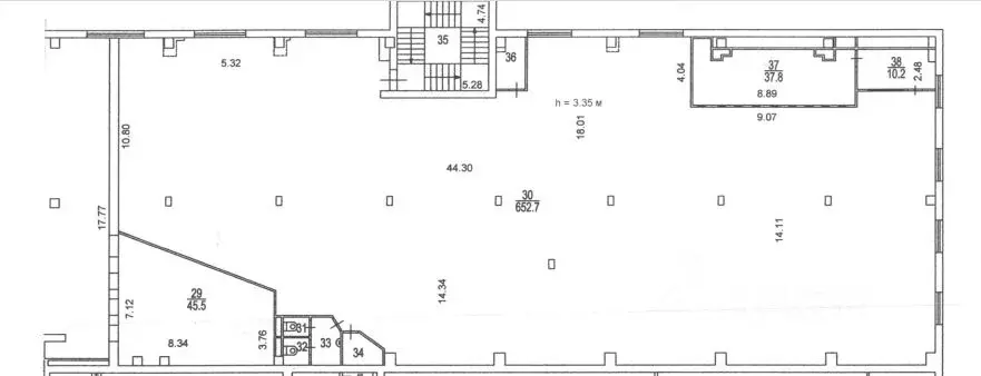 Помещение свободного назначения в Москва ул. Мастеркова, 4 (843 м) - Фото 1