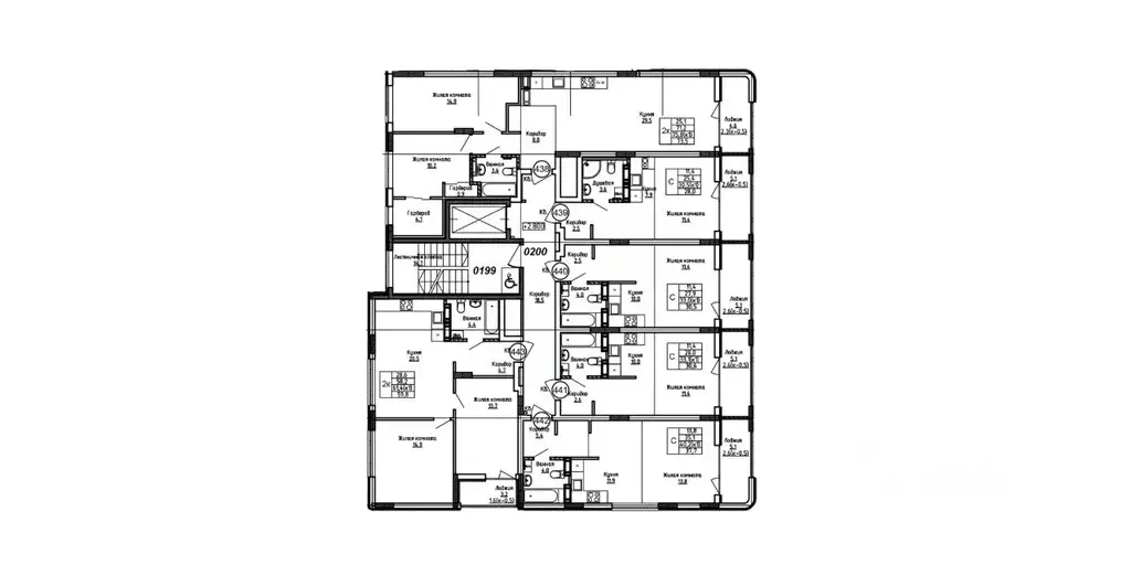 2-к кв. Калининградская область, Калининград Теодор Кроне жилой ... - Фото 2