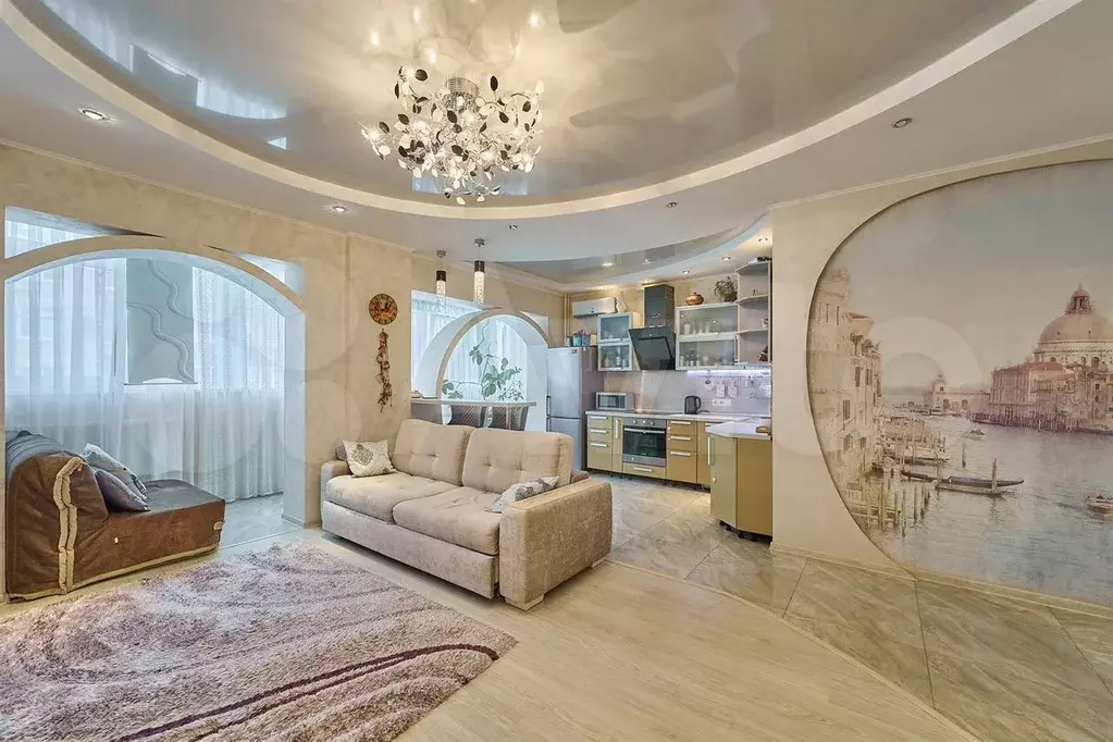 2-к. квартира, 63 м, 4/9 эт. - Фото 1