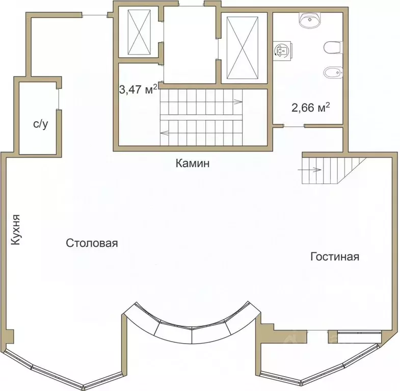 6-к кв. Москва ул. Крылатские Холмы, 47 (265.5 м) - Фото 1