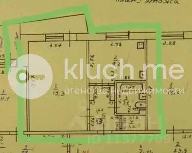 1-к кв. Татарстан, Казань ул. Рихарда Зорге, 96 (37.4 м) - Фото 2
