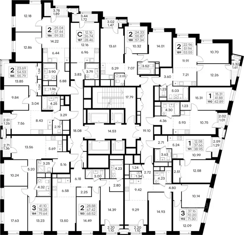 1-к кв. Нижегородская область, Нижний Новгород Глоракс Премиум ... - Фото 2