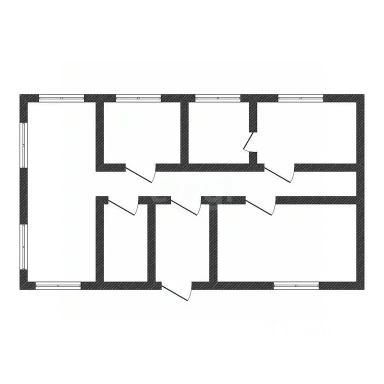 Дом в Курская область, Курский район, с. Рышково ул. Ягодная (95 м) - Фото 0