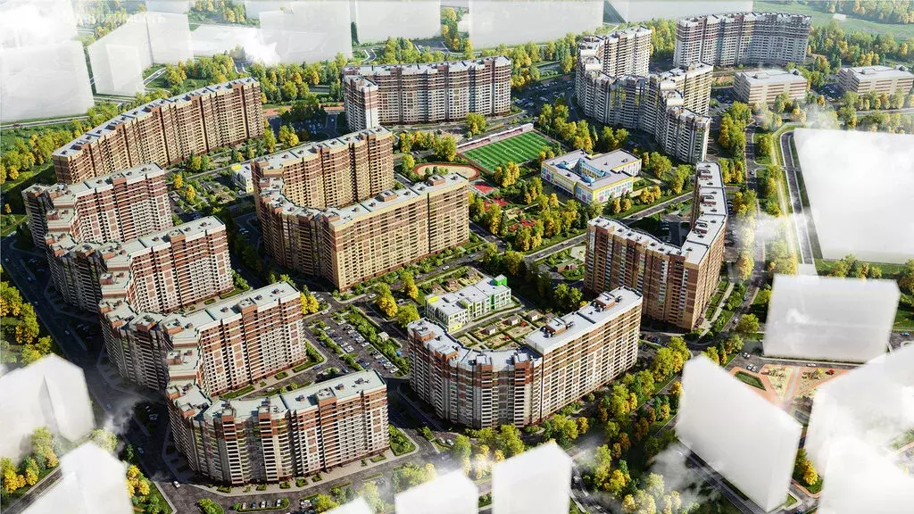 2-комнатная квартира: Мурино, улица Шоссе в Лаврики, 59к1 (58 м) - Фото 1