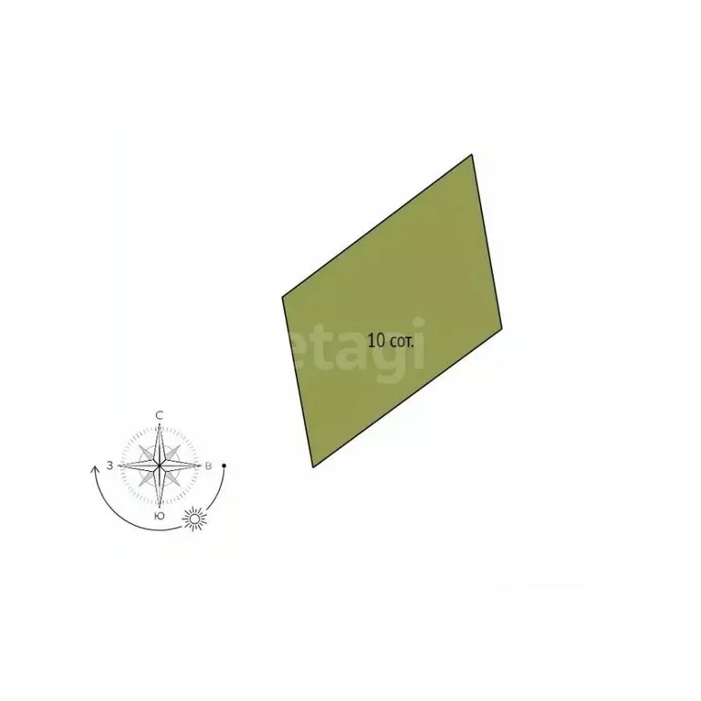 Участок в Белгородская область, Белгород Незабудка садовое ... - Фото 1