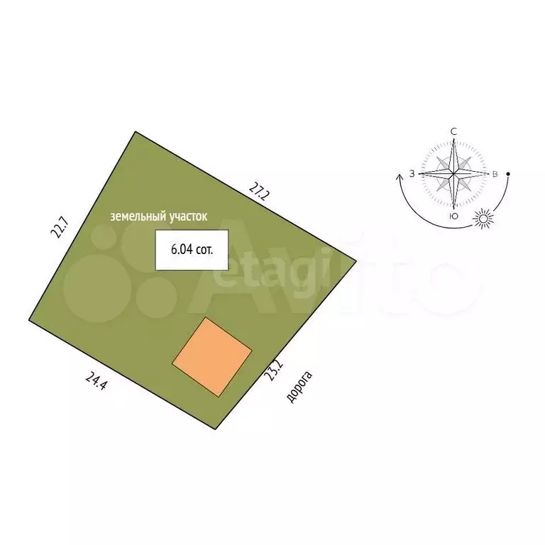 Дом 110 м на участке 6 сот. - Фото 1