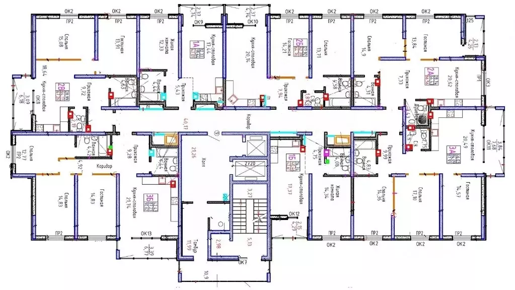 2-к кв. Самарская область, Тольятти 11А кв-л,  (67.26 м) - Фото 1