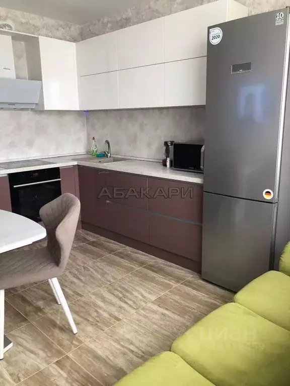 1-к кв. Красноярский край, Красноярск Октябрьская ул., 10 (43.0 м) - Фото 1