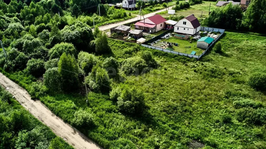 Участок в Томская область, Томский район, с. Тахтамышево ул. Кедровая ... - Фото 1