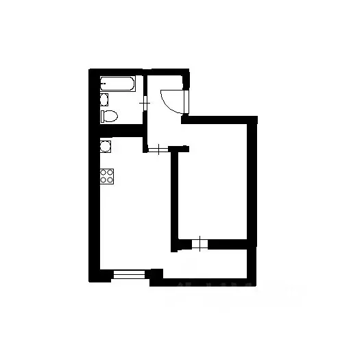 1-к кв. Краснодарский край, Краснодар ул. Даниила Смоляна, 78 (37.4 м) - Фото 1