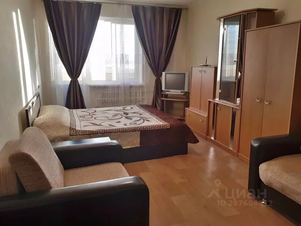 1-к кв. Татарстан, Казань ул. Фатыха Амирхана, 53Б (33.0 м) - Фото 1