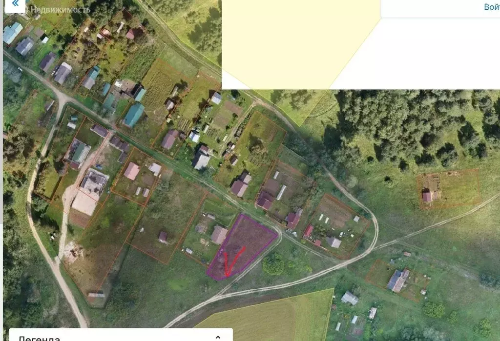 Участок в Тверская область, Старицкий муниципальный округ, деревня ... - Фото 2