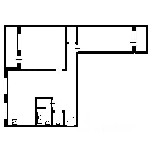2-к кв. Санкт-Петербург ул. Асафьева, 2К1 (57.0 м) - Фото 1