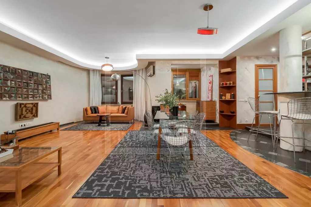 4-к кв. Москва 1-й Зачатьевский пер., 6 (150.0 м) - Фото 1