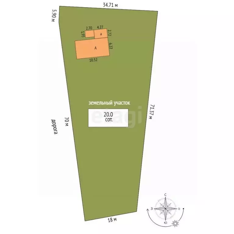 Дом в Архангельская область, Приморский муниципальный округ, д. ... - Фото 1