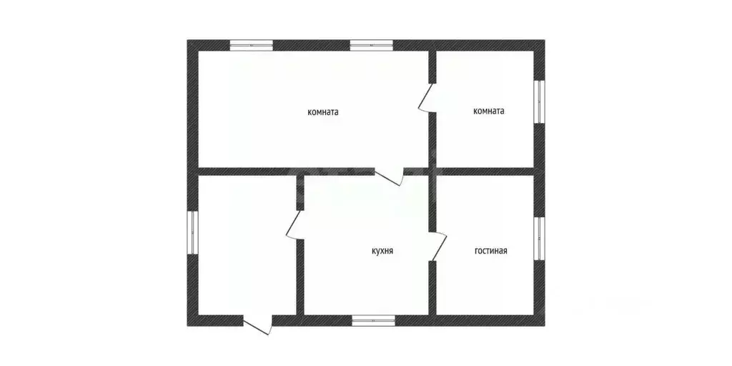 Дом в Курганская область, Каргапольский муниципальный округ, Красный ... - Фото 1