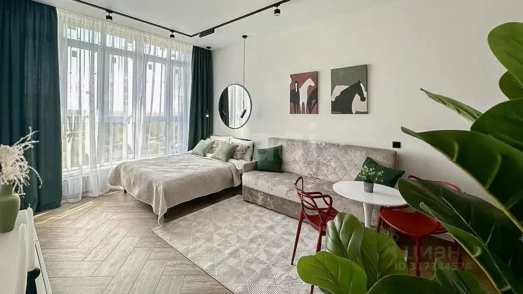 Студия Ярославская область, Ярославль ул. Крылова, 22 (28.0 м) - Фото 1