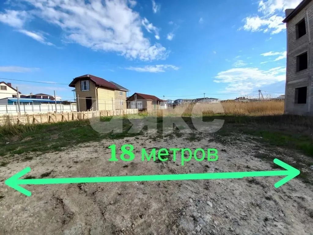 Участок в Краснодарский край, Анапа ул. Сергея Молчанова, 6 (5.0 сот.) - Фото 1