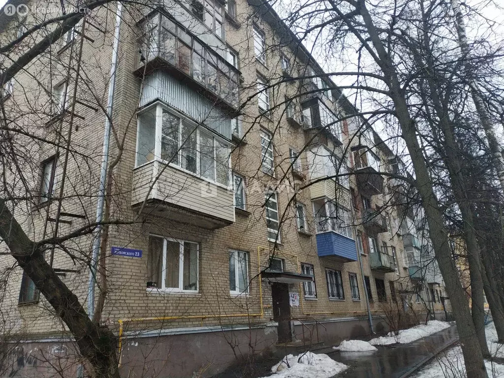 2-комнатная квартира: Жуковский, улица Жуковского, 23 (44.4 м) - Фото 1