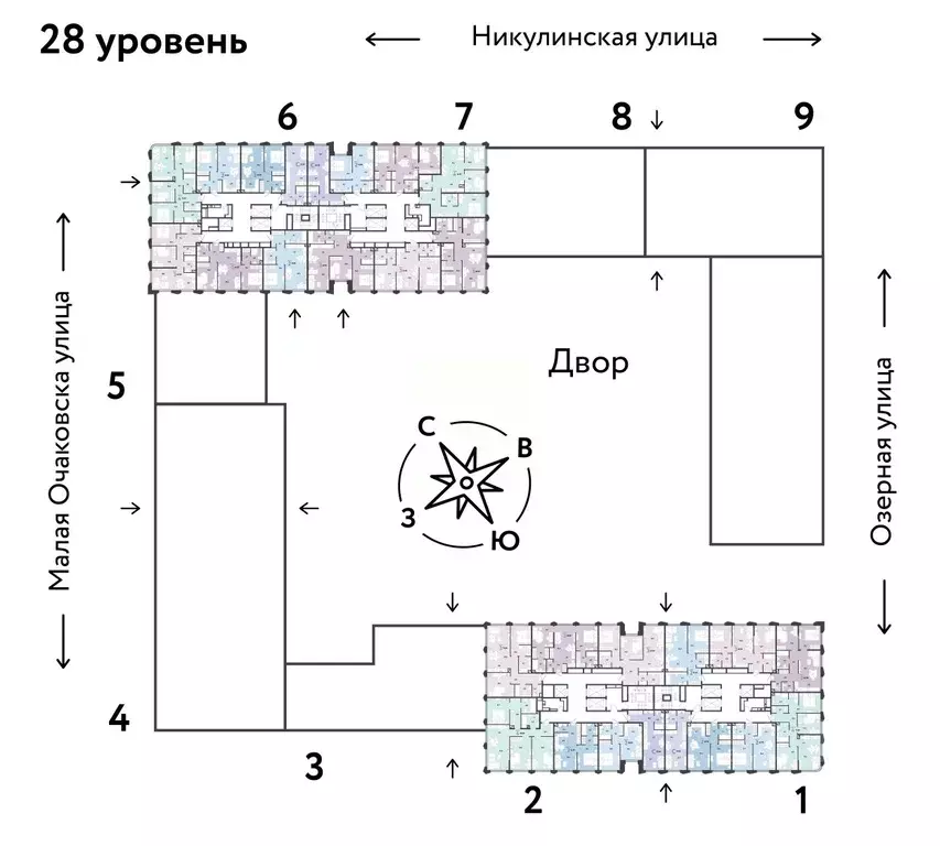 3-к кв. Москва Озерная ул., 42С7 (62.3 м) - Фото 1