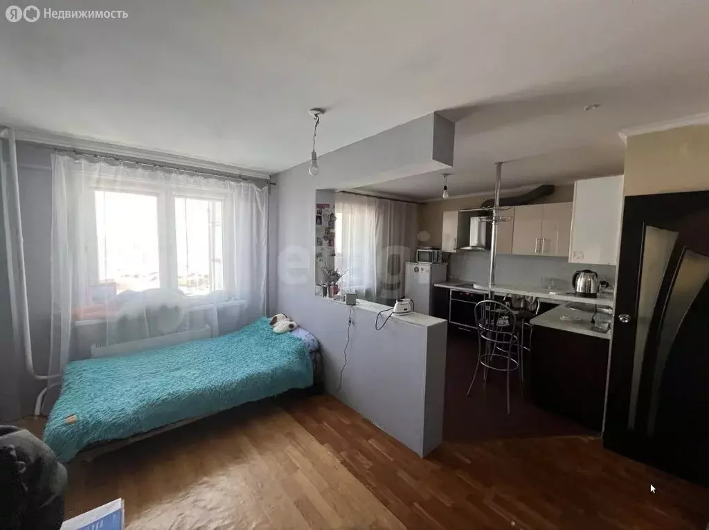 Квартира-студия: Красноярск, Караульная улица, 38 (31.5 м) - Фото 1