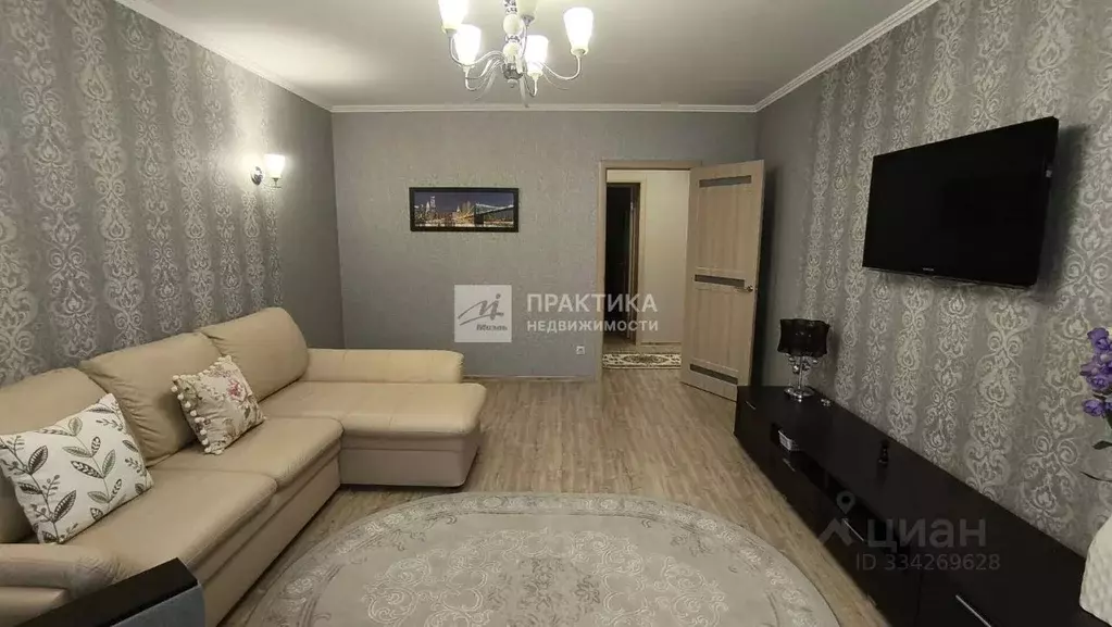 2-к кв. Липецкая область, Липецк ул. Котовского, 14 (67.3 м) - Фото 1