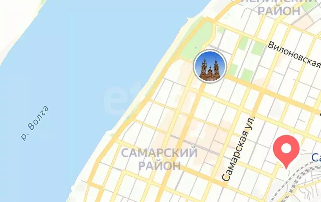 2-к кв. Самарская область, Самара пер. Тургенева, 25 (41.8 м) - Фото 2