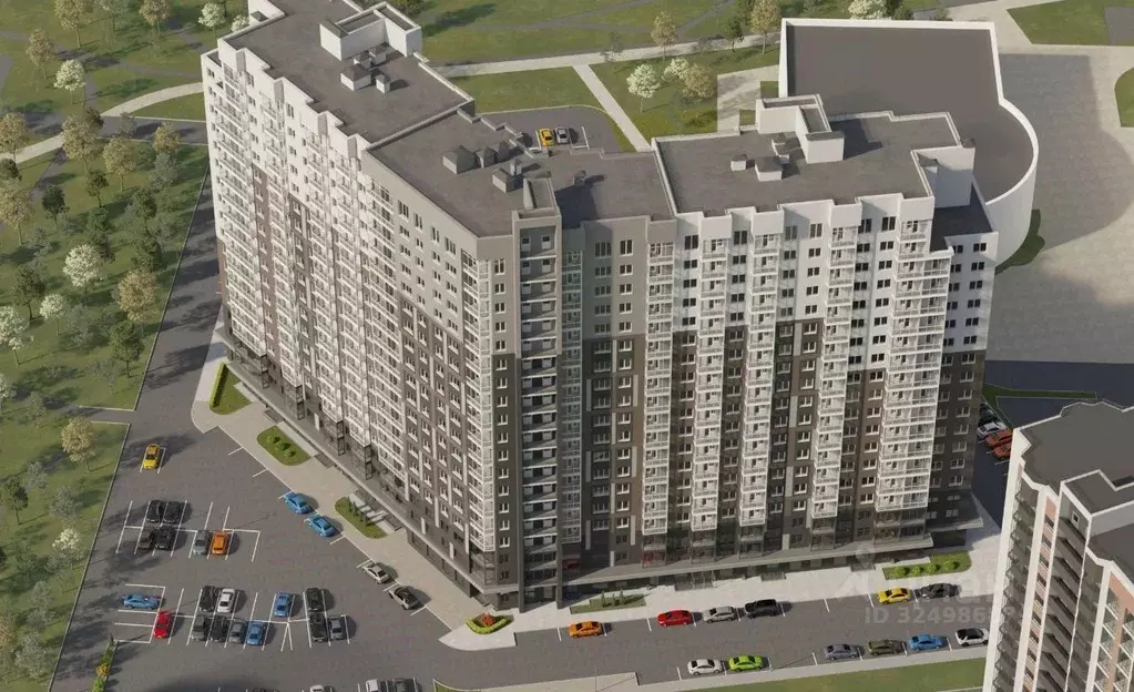 2-к кв. Липецкая область, Липецк Минская ул., 6Б (65.2 м) - Фото 1