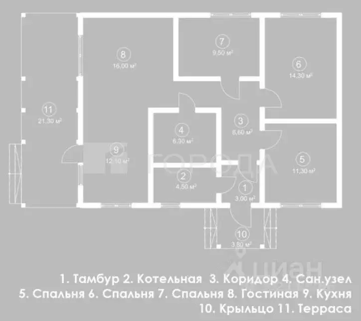 Дом в Новосибирская область, Новосибирский район, с. Ярково ул. ... - Фото 1