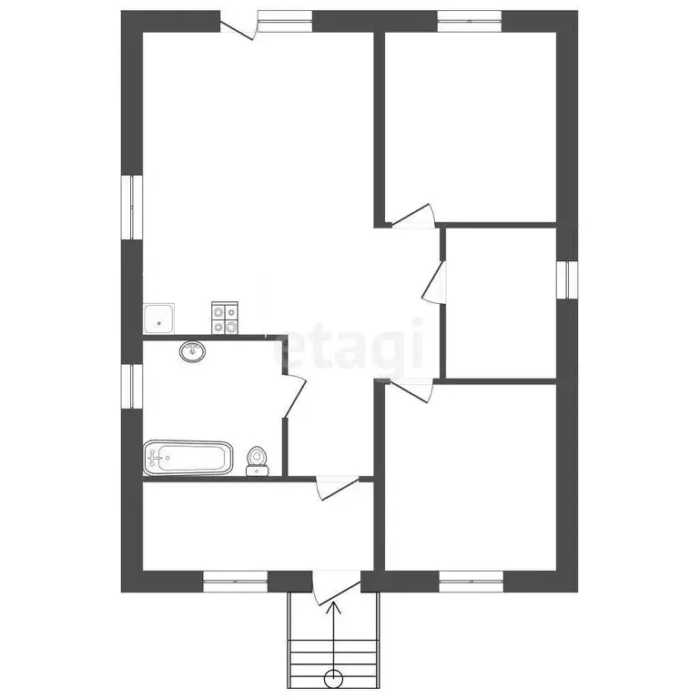 Дом, 93.7 м - Фото 1