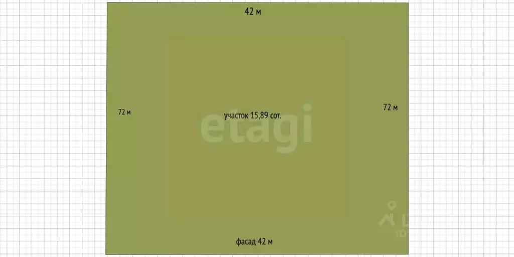 Участок в Адыгея, Майкоп Кавказская ул. (15.89 сот.) - Фото 2