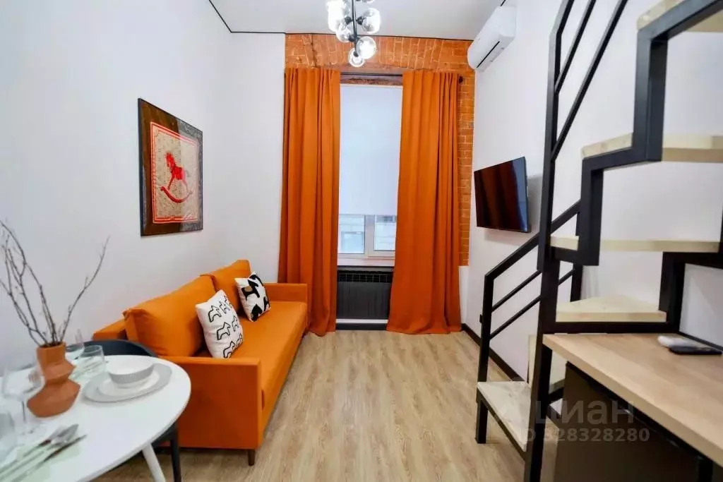 1-к кв. Москва Дегтярный пер., 10С3 (17.0 м) - Фото 2