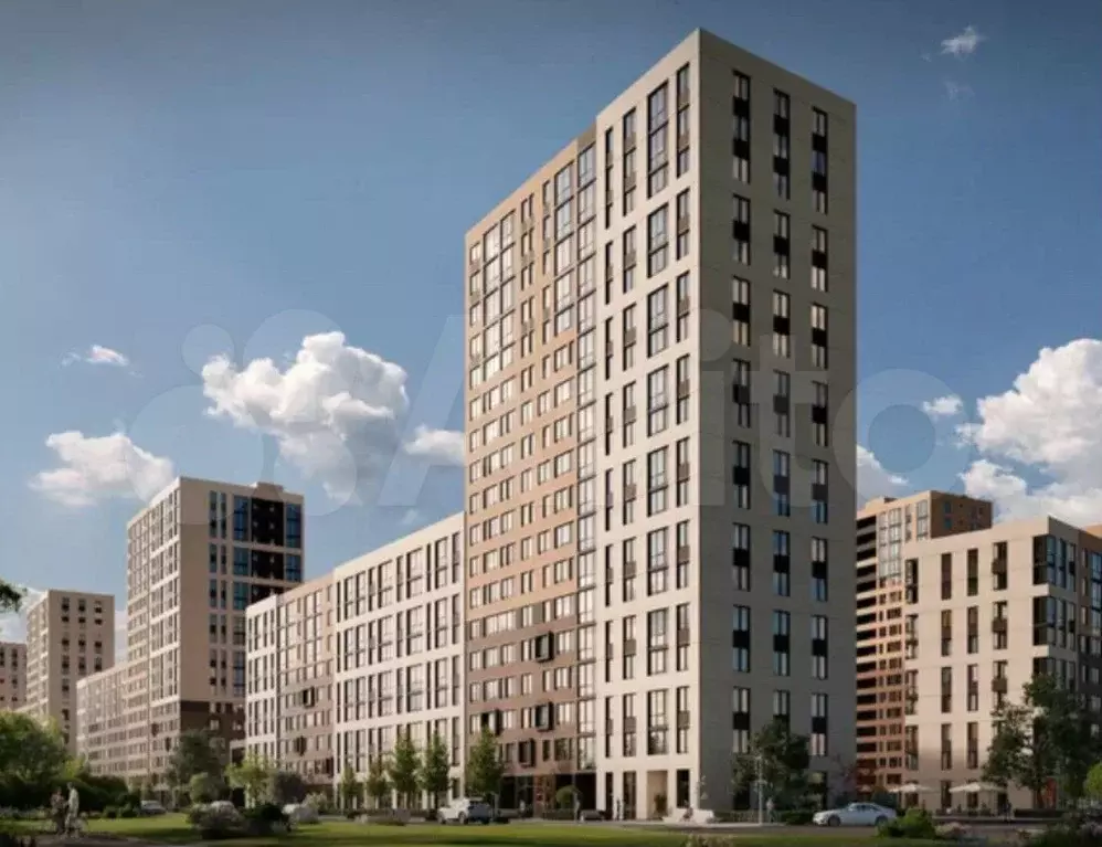 Квартира-студия, 25,6 м, 5/9 эт. - Фото 0