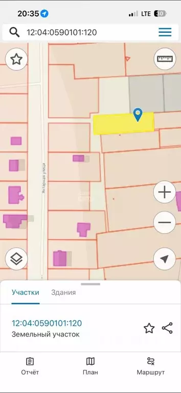 Участок в Марий Эл, Медведевский район, Руэмское с/пос, д. Крутой ... - Фото 2