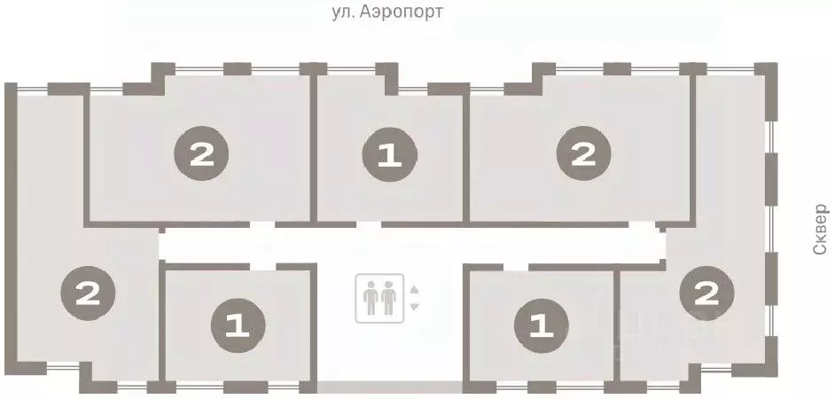 1-к кв. Новосибирская область, Новосибирск ул. Аэропорт, 88 (40.23 м) - Фото 1