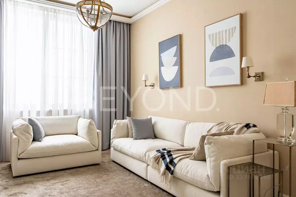 2-к кв. Санкт-Петербург Ждановская ул., 45 (70.0 м) - Фото 1