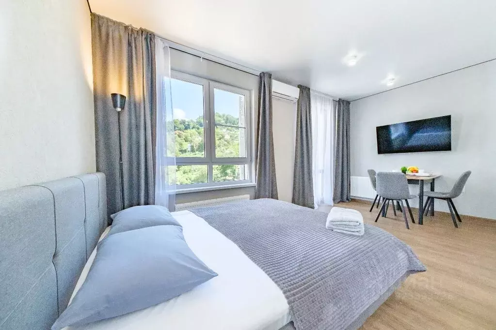 Студия Краснодарский край, Сочи ул. Искры, 88к2 (32.0 м) - Фото 1