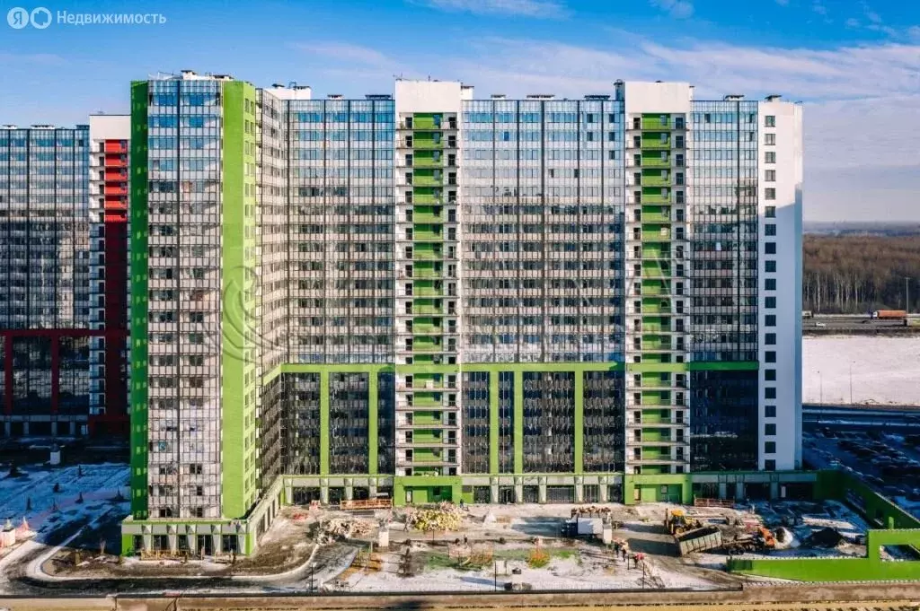 Квартира-студия: Кудрово, проспект Строителей, 16 (24.1 м) - Фото 0