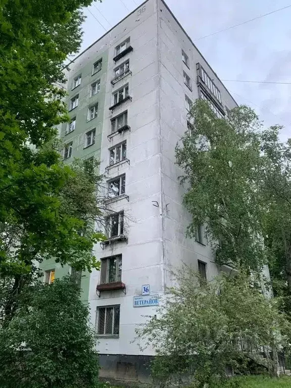 2-к кв. Санкт-Петербург просп. Ветеранов, 36 (42.0 м) - Фото 2