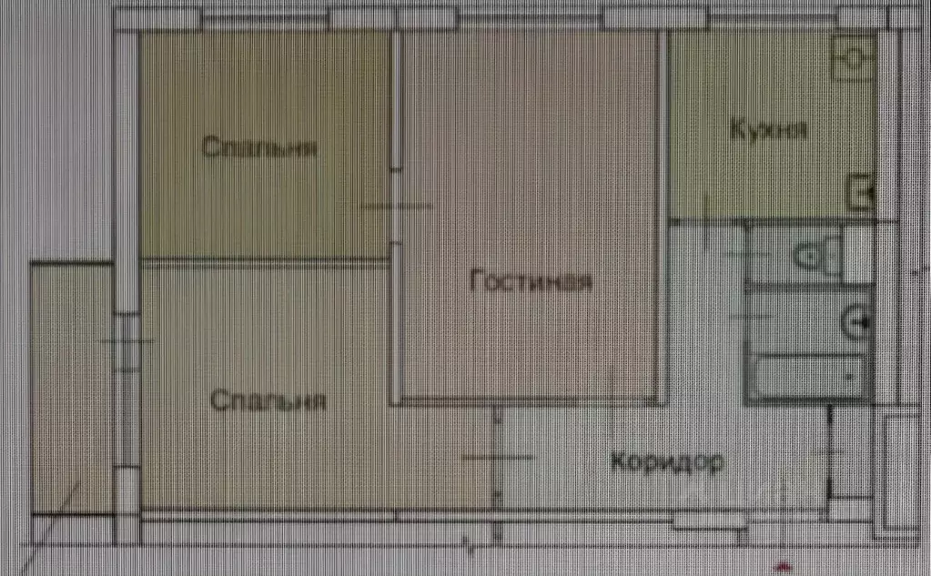 Комната Москва Загорьевский проезд, 11 (10.8 м) - Фото 1