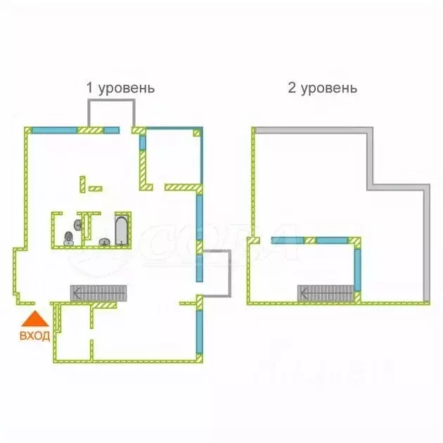 4-к кв. Тюменская область, Тюмень ул. Газовиков, 36 (305.0 м) - Фото 1