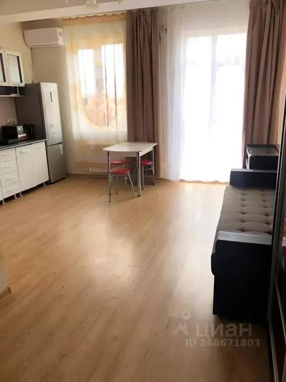 Студия Краснодарский край, Сочи Яна Фабрициуса мкр, ул. Метелева, 6/3 ... - Фото 1