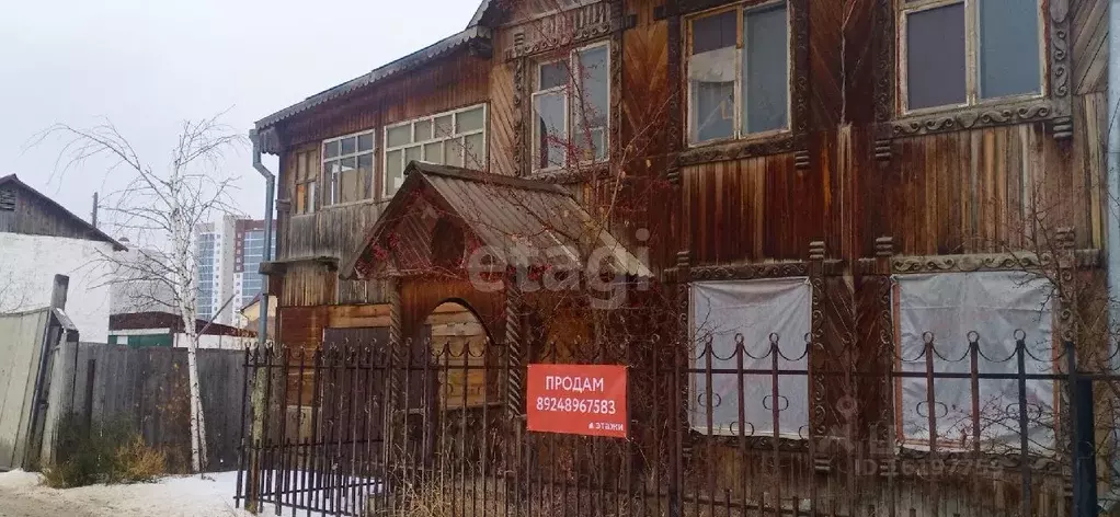 Дом в Саха (Якутия), Якутск ул. Крупской (137 м) - Фото 0