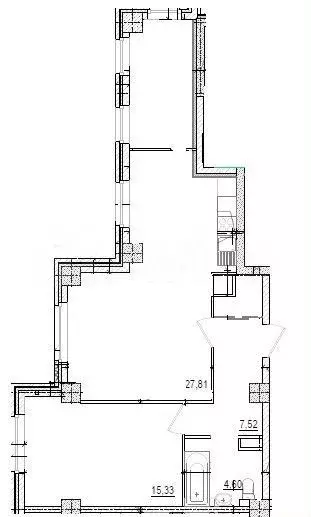 2-к. квартира, 59,1 м, 10/16 эт. - Фото 1