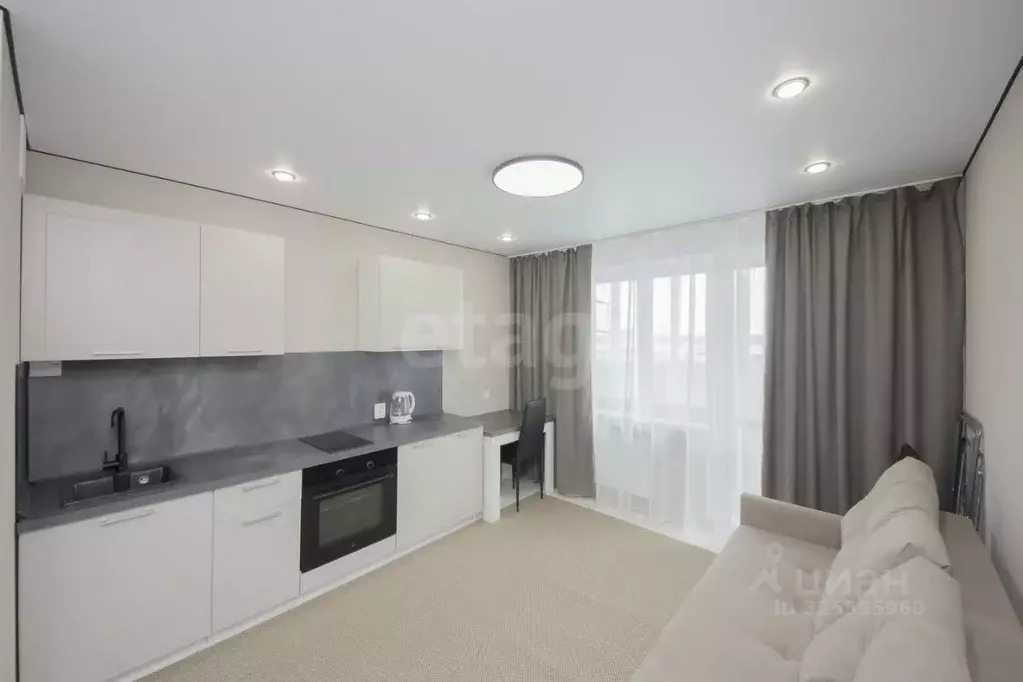 Студия Тюменская область, Тюмень ул. Монтажников, 38 (28.5 м) - Фото 1