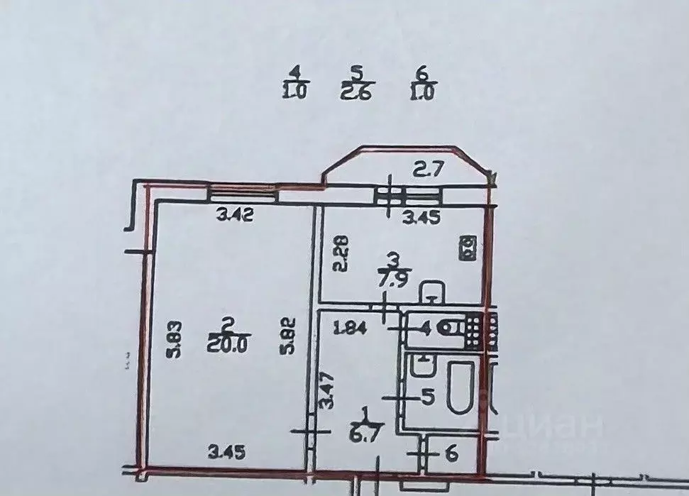 1-к кв. Санкт-Петербург Планерная ул., 71к4 (39.2 м) - Фото 2